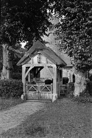 CARVED LYCH GATE